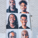 Byron Summers' portraits of black men.